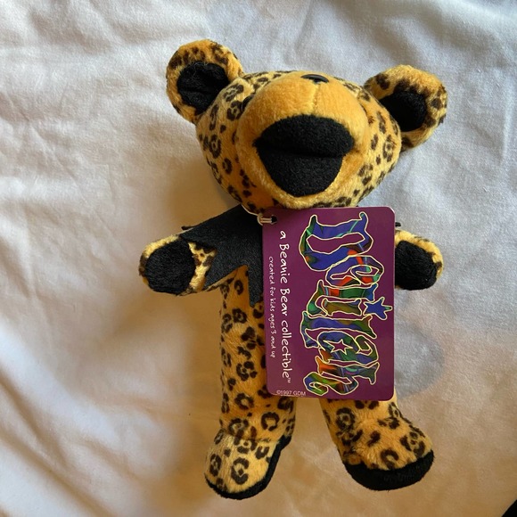 Grateful Dead Delilah Bear Bean Liquid Blue Collectible Vintage Rtd NewOld Stock - Picture 1 of 8